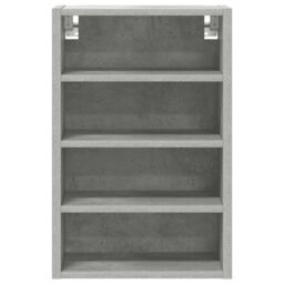 Berkfield Home Hanging Cabinet Concrete Grey 40x29.5x60 cm Engineered Wood - thumbnail 4