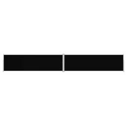 Berkfield Home Retractable Side Awning Black 180x1200 cm - thumbnail 2