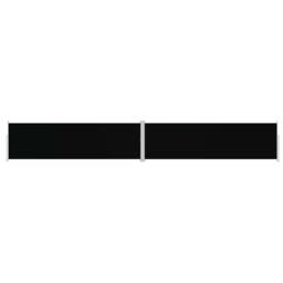 Berkfield Home Retractable Side Awning Black 180x1200 cm