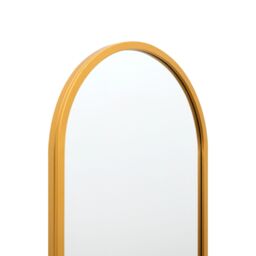 "MirrorOutlet Gold Metal Framed Double Arched Wall Mirror 71 X 24"" (180 X 60CM) - Size: 1 Pack" - thumbnail 5