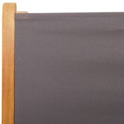 Berkfield Home Beautiful Garden Chairs 2 pcs Anthracite Solid Wood Acacia & Fabric - thumbnail 9