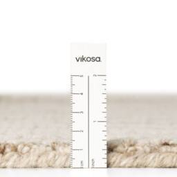 THE RUGS Vikosa Wool Rug Structa Handcrafted Cream Brown Abstract - Size: 200 cm x 300 cm - thumbnail 7