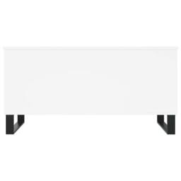 Berkfield Home Coffee Table White 90x44.5x45 cm Engineered Wood - thumbnail 6