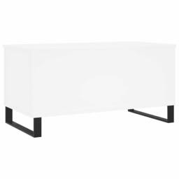 Berkfield Home Coffee Table White 90x44.5x45 cm Engineered Wood - thumbnail 5