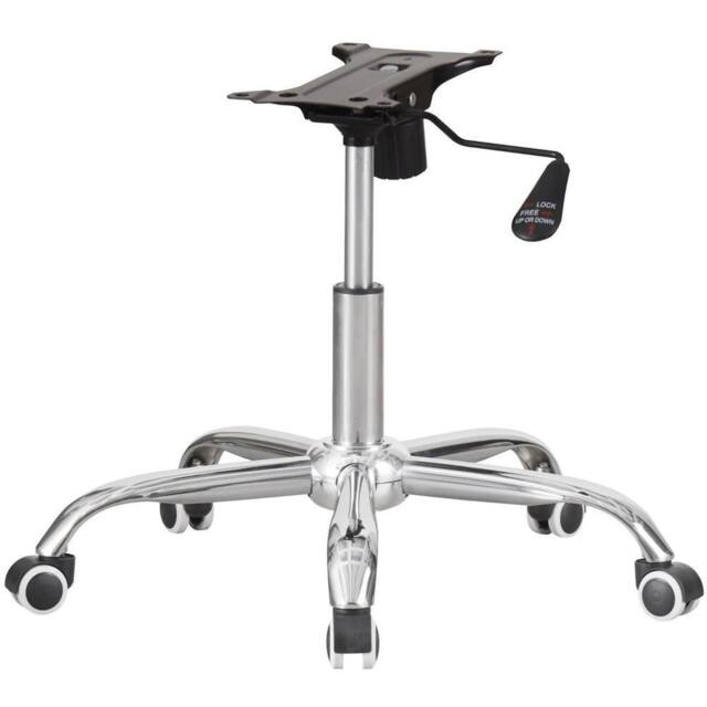 FLAVORA Office Chair 5 Spoke Aluminium Base in Silver - Size: 0.6m2 - image 1