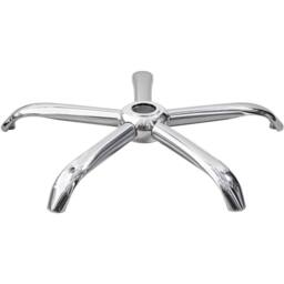 FLAVORA Office Chair 5 Spoke Aluminium Base in Silver - Size: 0.6m2 - thumbnail 3