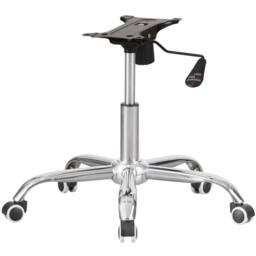 FLAVORA Office Chair 5 Spoke Aluminium Base in Silver - Size: 0.6m2 - thumbnail 1