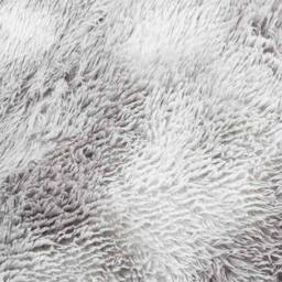 Berkfield Home Shaggy Rug High Pile NAVARRA Silver Grey 240x240 cm Polyester - Size: Medium - thumbnail 9