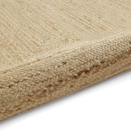 The Rug Shop UK Natural Handmade Border Modern Plain Jute Easy To Clean Rug - Size: 200 cm x 290 cm - thumbnail 3