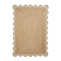 The Rug Shop UK Natural Handmade Border Modern Plain Jute Easy To Clean Rug - Size: 200 cm x 290 cm - thumbnail 9