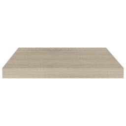 Berkfield Home Floating Wall Shelf Oak 50x23x3.8 cm MDF in Light Oak - thumbnail 4