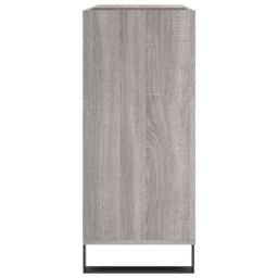 Berkfield Home Record Cabinet Grey Sonoma 84.5x38x89 cm Engineered Wood - thumbnail 5