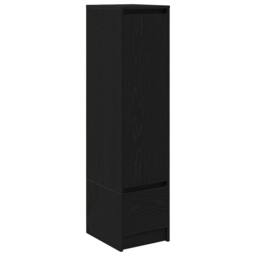 Berkfield Home Highboard Black Oak 29.5x34x119.5 cm Engineered Wood - thumbnail 3