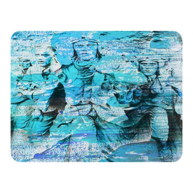 Benjamin Tate Design Battle Of Britain Men Marching Blanket in Natural - Size: 120 cm x 150 cm - image 1