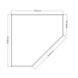 SPETLEK Galvanised Corner Shelving/Racking Garage in Silver - Size: 1800mm x 700mm - thumbnail 3