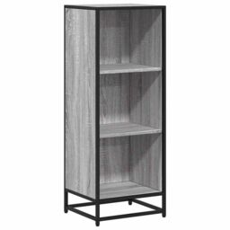 Berkfield Home Book Cabinet Grey Sonoma 40x35x107.5 cm Engineered Wood - thumbnail 2