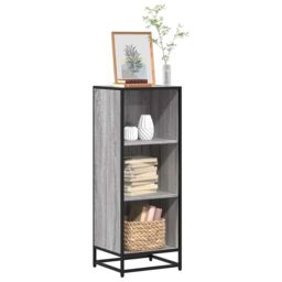 Berkfield Home Book Cabinet Grey Sonoma 40x35x107.5 cm Engineered Wood - thumbnail 1