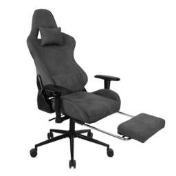 VOGREX Reclining Ergonomic Executive Office Chair Spring Foam Cushion in Grey
