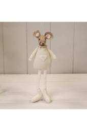 KDMD Cream Fabric Sittiing / Hanging Mouse - thumbnail 1