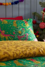 Furn Purrfect Christmas Reversible Duvet Cover Set - Size: Toddler - thumbnail 3