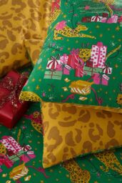 Furn Purrfect Christmas Reversible Duvet Cover Set - Size: Toddler - thumbnail 4