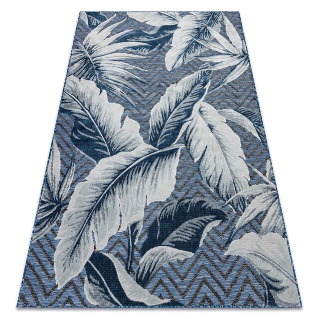 RugsX Botanic Rug in Blue - Size: 157 cm x 220 cm - image 1