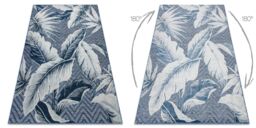 RugsX Botanic Rug in Blue - Size: 157 cm x 220 cm - thumbnail 3