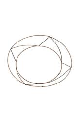 KDMD Raised Wire Rings 16inch Gold Wall Decoration - thumbnail 2