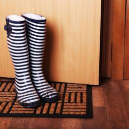 Ark Mat Coir Door Mat - Natural Dirt Trapping, Non-Slip, Indoor/Outdoor in Beige - Size: 40 x 60 cm - thumbnail 2