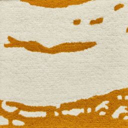 The Rug Shop UK Yellow Handmade Luxurious Easy to clean Abstract Area Rug - Size: 150 cm x 230 cm - thumbnail 2
