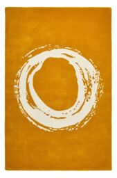 The Rug Shop UK Yellow Handmade Luxurious Easy to clean Abstract Area Rug - Size: 150 cm x 230 cm - thumbnail 8