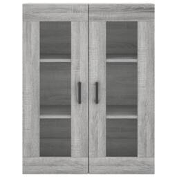 Berkfield Home Highboard Grey Sonoma 69.5x34x180 cm Engineered Wood - thumbnail 6