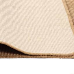 Berkfield Home Area Rug Jute with Latex Backing 160x230 cm Natural in Beige - Size: 100 cm diameter - thumbnail 4