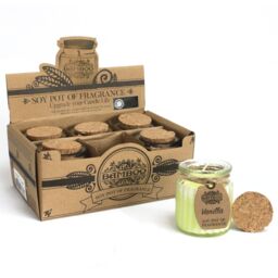 KDMD Vanilla Soy Pot of Fragrance Candles - (Set of 2) in Green - thumbnail 2