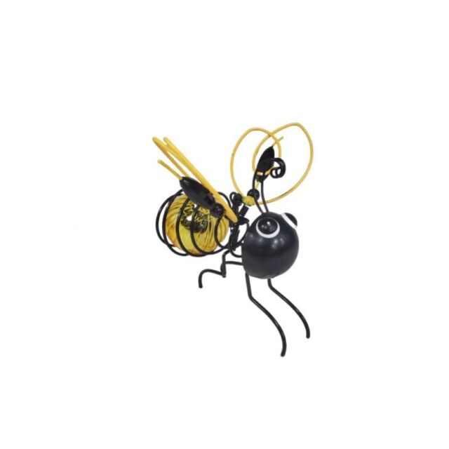 Leaper Garden Decoration Hanging Luminous Simulation Insect Ornament in Gold - image 1