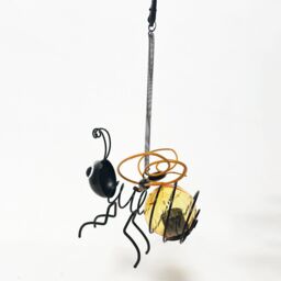 Leaper Garden Decoration Hanging Luminous Simulation Insect Ornament in Gold - thumbnail 7