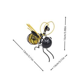 Leaper Garden Decoration Hanging Luminous Simulation Insect Ornament in Gold - thumbnail 4