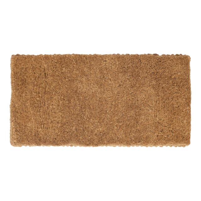 Nicola Spring Premium Handmade Coir Door Mat - 120 x 60cm in Brown - Size: 60 cm x 120 cm - image 1