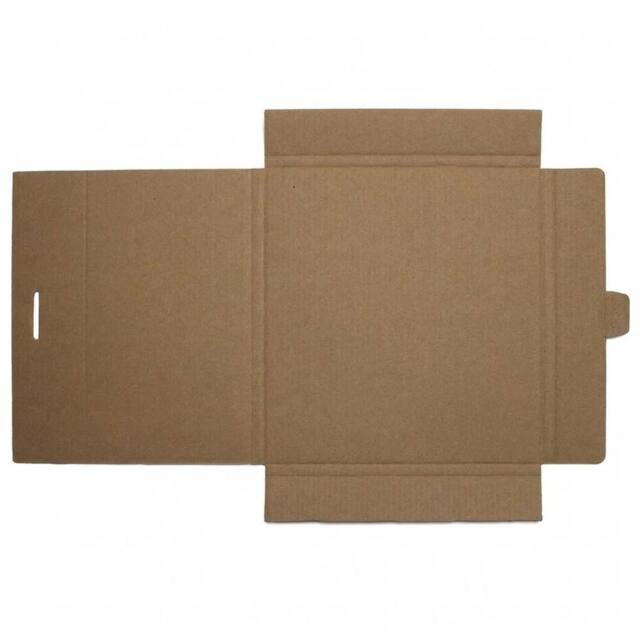 "Ventryn 50 x STRONG 12"" SINGLE RECORD VINYL MAILERS BOXES SHIPPING PACKAGING in Brown" - image 1
