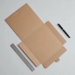 "Ventryn 50 x STRONG 12"" SINGLE RECORD VINYL MAILERS BOXES SHIPPING PACKAGING in Brown" - thumbnail 4