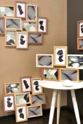 "nielsen Accent Photo Collage Frame for 10 Pictures 4x6"" - Mixed Wood Finishes in Natural" - thumbnail 5