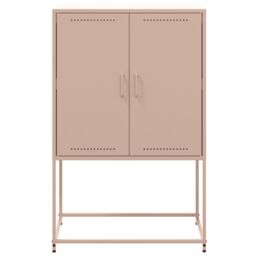 Berkfield Home TV Cabinet White 100.5x39x60.5 cm Steel - thumbnail 6