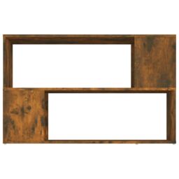 Berkfield Home Book Cabinet Smoked Oak 100x24x63 cm Engineered Wood in Brown - Size: 100 x 24 x 63 cm - thumbnail 5