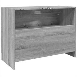 Berkfield Home Sink Cabinet Grey Sonoma 78x37x59 cm Engineered Wood - Size: 78 x 37 x 59 cm - thumbnail 7