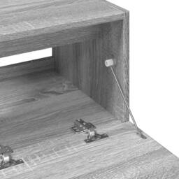 Berkfield Home Sink Cabinet Grey Sonoma 78x37x59 cm Engineered Wood - Size: 78 x 37 x 59 cm - thumbnail 8