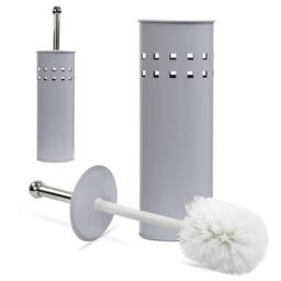SPETLEK TOILET BRUSH & HOLDER SET GREY - thumbnail 1