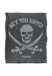 Warner Brothers The Goonies 152x127cm Silky Touch Super Soft Throw Blanket in White - Size: 152x127 cm - thumbnail 1