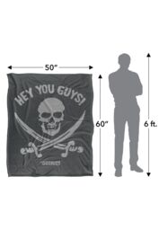 Warner Brothers The Goonies 152x127cm Silky Touch Super Soft Throw Blanket in White - Size: 152x127 cm - thumbnail 5