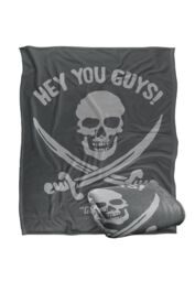 Warner Brothers The Goonies 152x127cm Silky Touch Super Soft Throw Blanket in White - Size: 152x127 cm - thumbnail 2