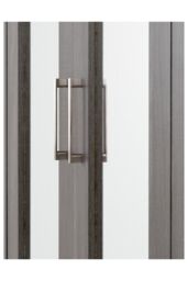 Seconique Lisbon 4 Door Wardrobe in Charcoal - thumbnail 4